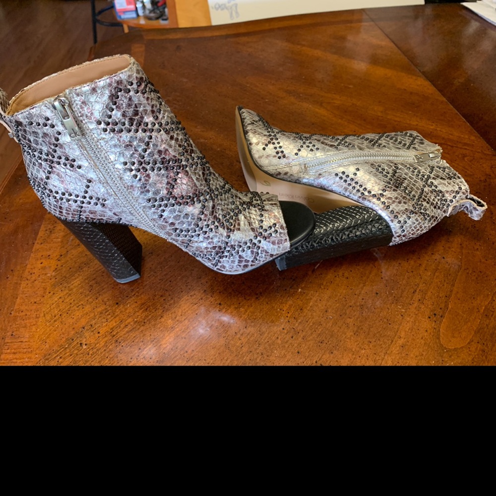 Calvin Klein SnakeSkin Bootie